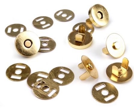 Zapínání magnetické 18mm zlaté