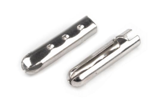 Koncovky na šnůrky platina 5x22 mm