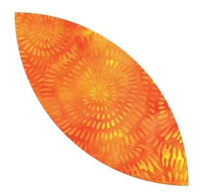 Orange Peel - řezání na raznici