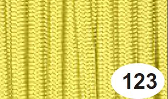 Šňůra paracord - žlutá 123