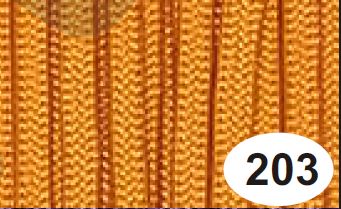 Šňůra paracord - oranžová 203