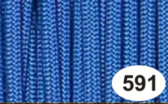 Šňůra paracord - letecká modrá 591