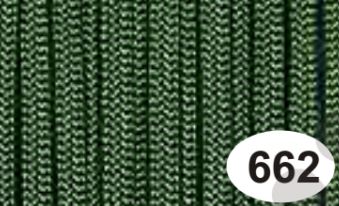 Šňůra paracord - zelená 662