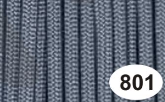 Šňůra paracord - šedá 801