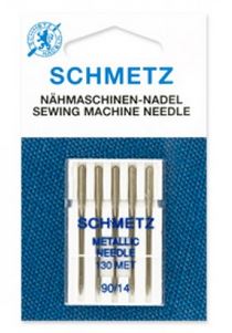 Strojové jehly SCHMETZ metallic 5 x 90