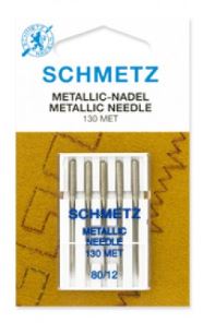 Strojové jehly SCHMETZ metallic 5 x 80