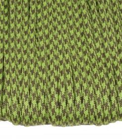 Šňůra paracord zeleno-hnědá X107