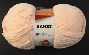 Vlnap Bambi světle lososová 88260