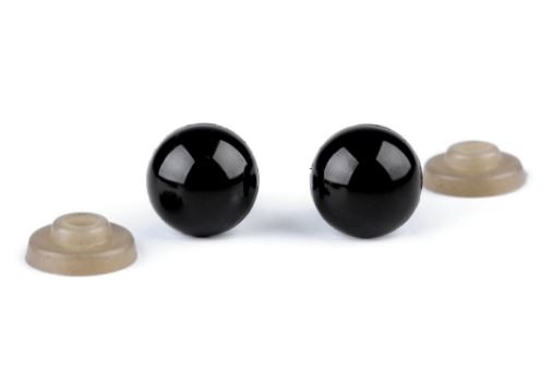 Bezpečnostní oči 10 mm černé