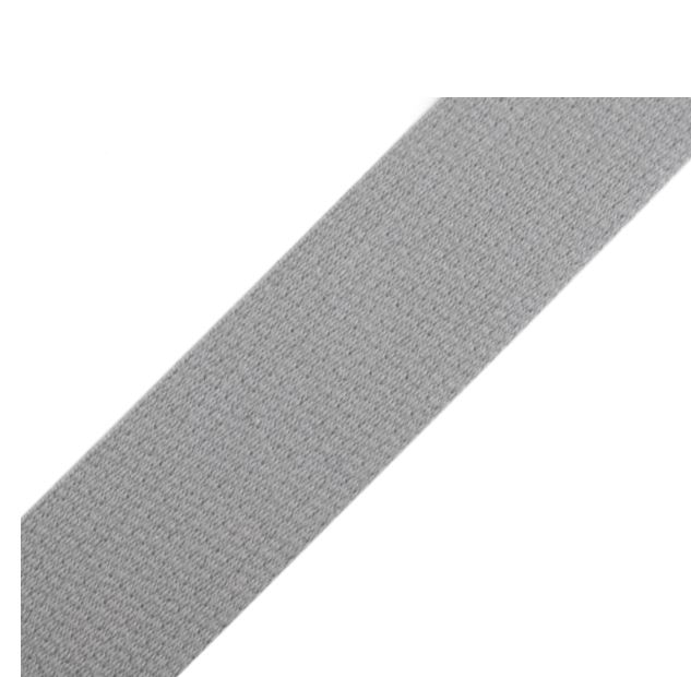 Popruh bavlněný 30mm šedý