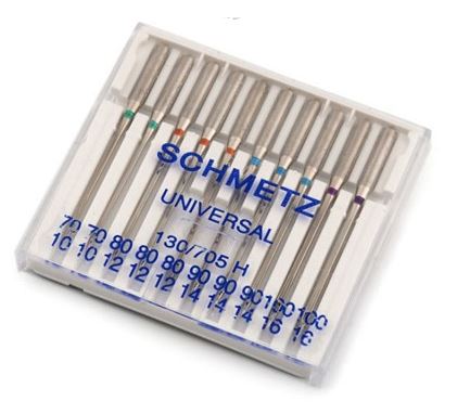 Strojové jehly SCHMETZ universal set 70 - 100 10ks