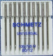 Strojové jehly SCHMETZ universal 10 x 80