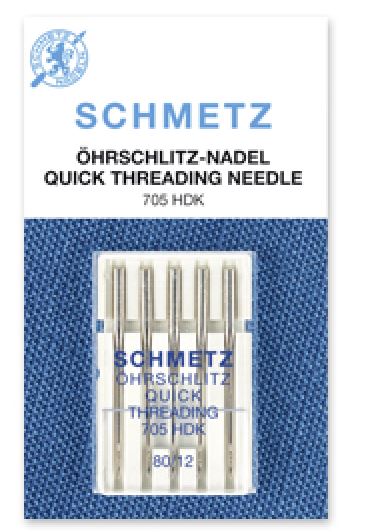 Strojové jehly SCHMETZ universal 5 x 80 otevřené