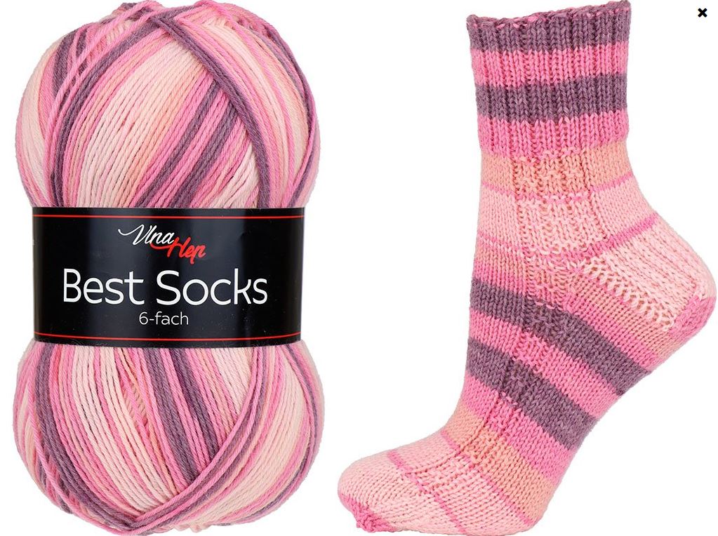 Vlna-Hep Best Socks 6-fach 7361