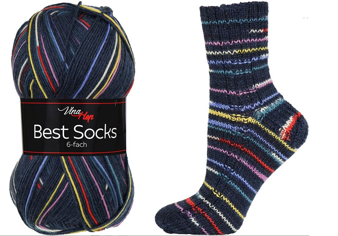 Vlna-Hep Best Socks 6-fach 7376