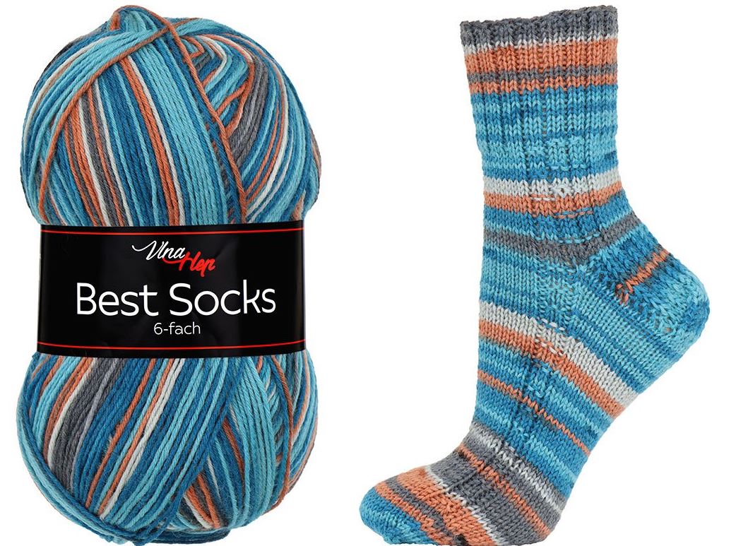 Vlna-Hep Best Socks 6-fach 7379