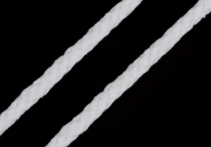 Šňůra bavlněná 7mm bílá 1