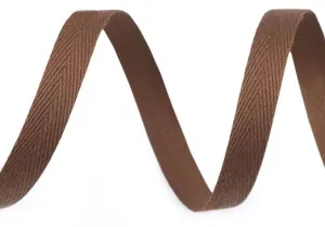 Keprovka tkaloun 10 mm 7906 světle hnědá
