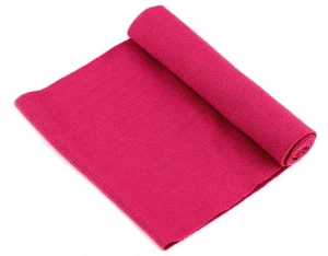 Elastický náplet žebrovaný malinový 106
