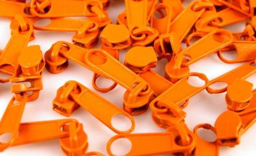 Jezdec k zipu 3mm oranžový 158