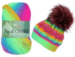 Vlna-Hep Nepál Ombre 7423