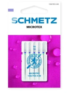 Strojové jehly SCHMETZ microtex 5 x 70