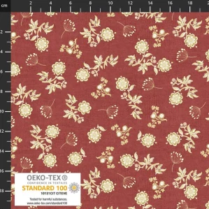 Látka metráž Stof Fleurs de France 4502-964