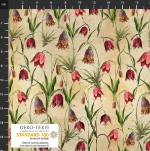 Látka metráž Stof Vintage Windflower 4502-983