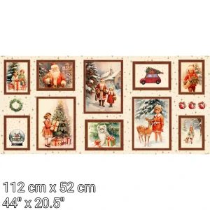 Panel Vintage Christmas 4504-171
