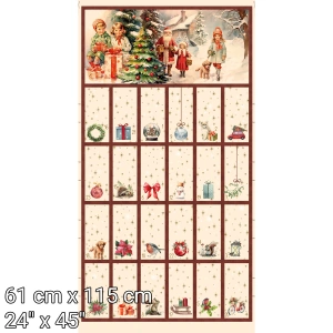 Adventní kalendář Vintage Christmas 4504-172