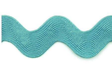 Prýmek 3,8 cm tyrkysový