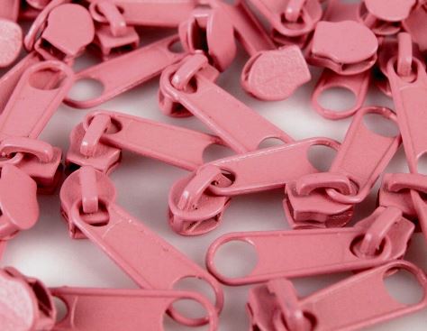 Jezdec k zipu 3mm starorůžový 137