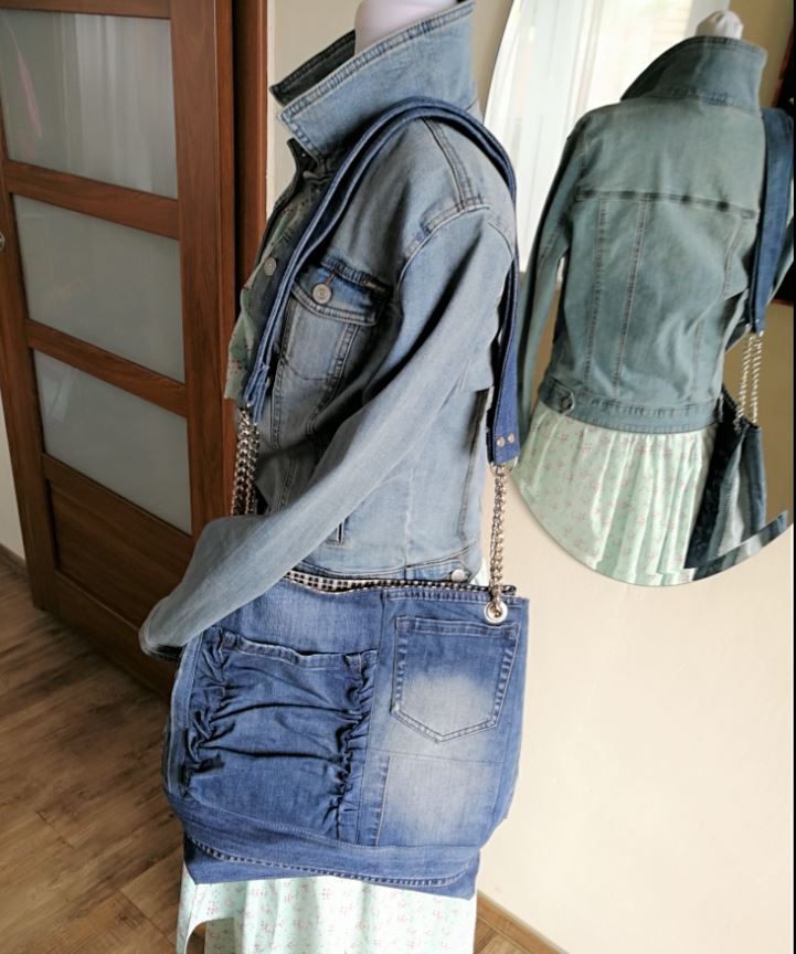 Riflová maxi taška 