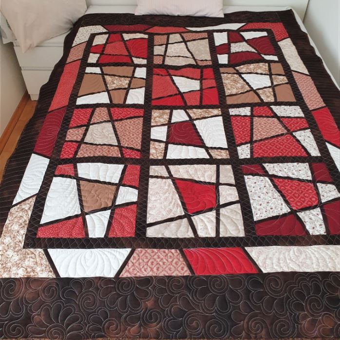 Dlaždicová deka 195 x 145 cm