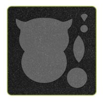 Owl - řezání na raznici