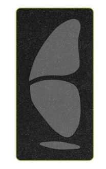 Motýl - řezání na raznici