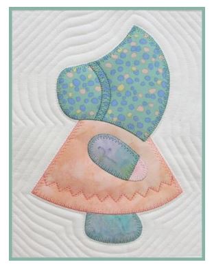 Sunbonnet Sue - řezání na raznici